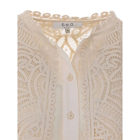 Sea Neutrals Tops - Blouses Women - Picture 4 of 4